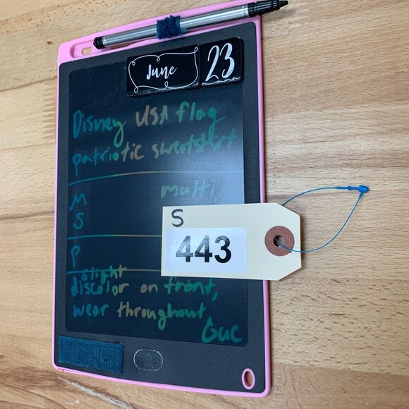 Disney USA Flag Sweater Mens S Small Cream Quarter Zip Patriotic Mickey Mouse - Picture 12 of 13